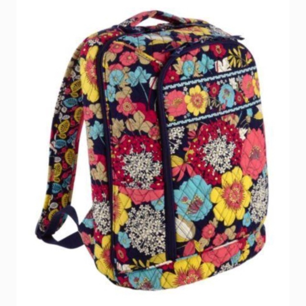 Vera Bradley Laptop Backpack, Happy Snails $120